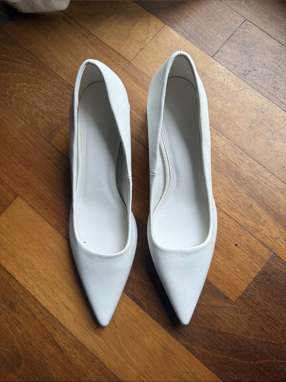 ASOS White Pointed Toe Women's Heels